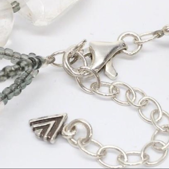 Silpada Sterling, Glass, Pearl Necklace. - Picture 5 of 6